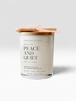 Soothing Lotion Candle Peace & Quiet 10oz - Charleston Soy Works