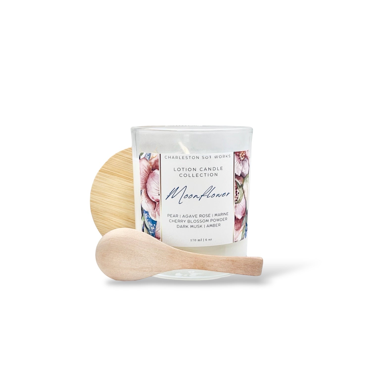 Moonflower Lotion Candle - Charleston Soy Works