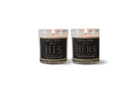 His & Hers Massage Oil Candle - Charleston Soy Works