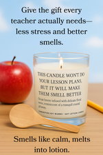 Teachers Lotion Candle - Charleston Soy Works