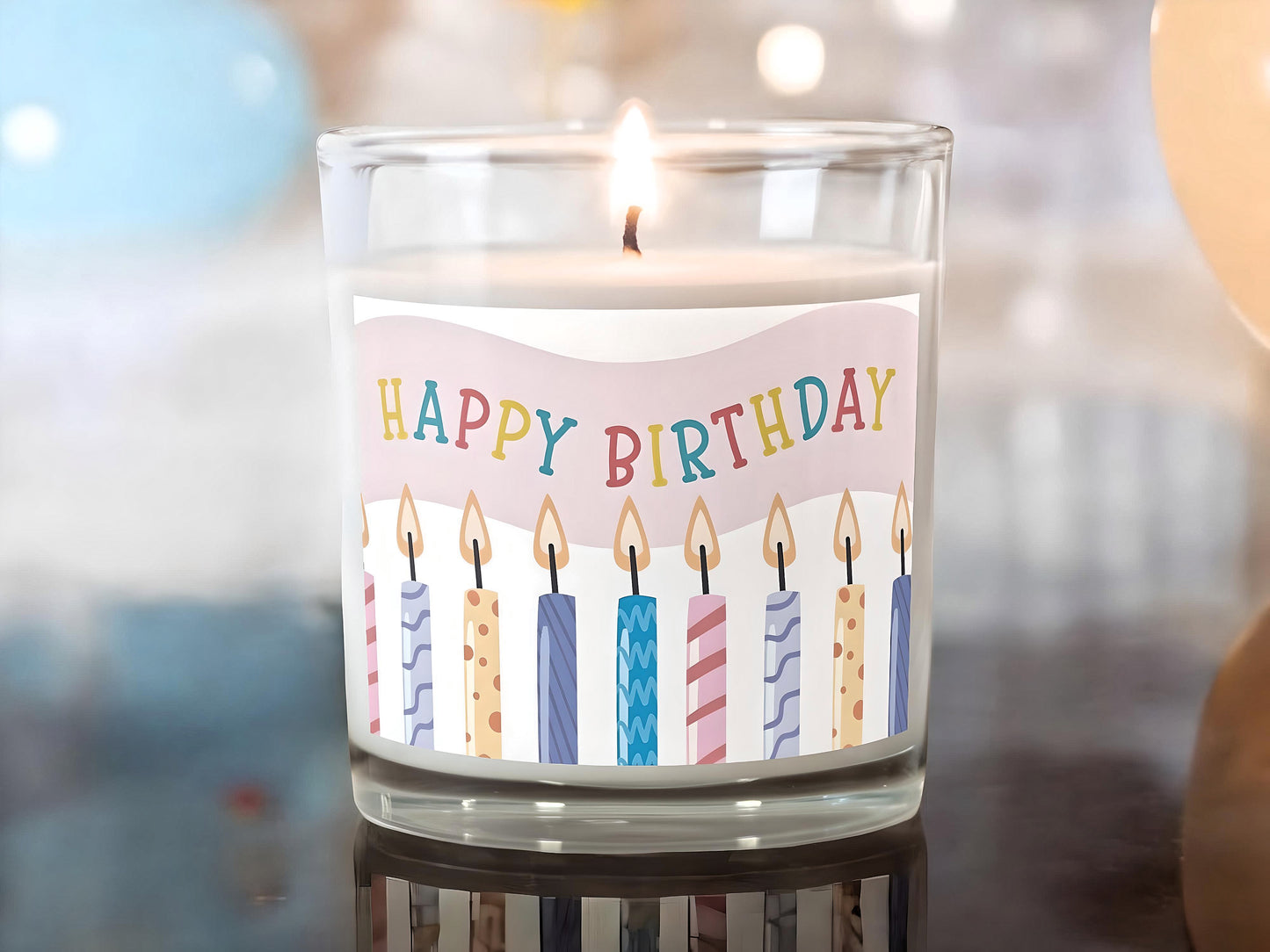 Happy Birthday Lotion Candle - Charleston Soy Works