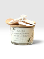 Personalized 4 oz Candle Favors - Charleston Soy Works