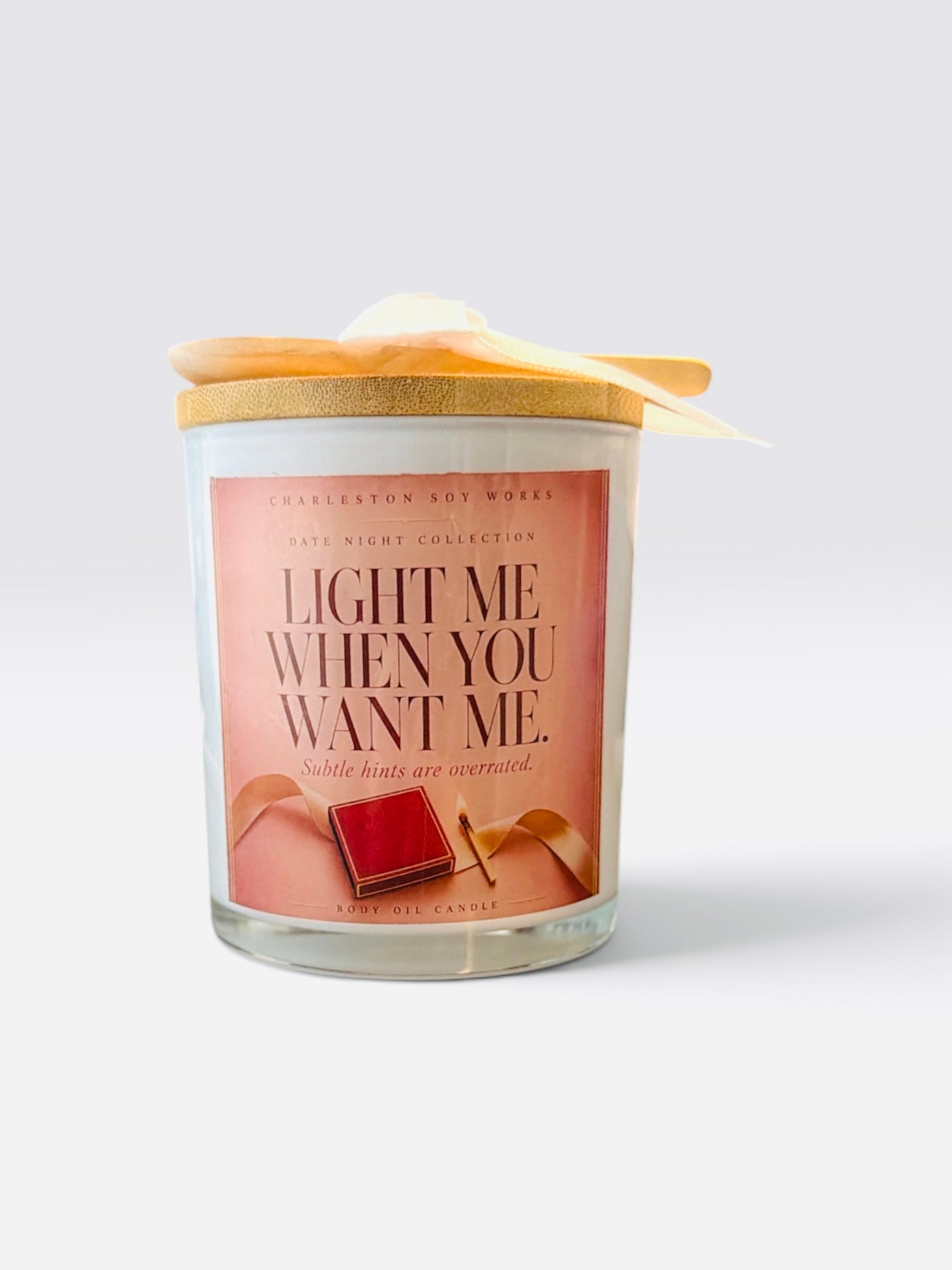 Light Me When You Want Me - Charleston Soy Works