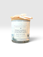Pineapple Fountain Massage Candle Body Oil — 10 oz - Charleston Soy Works