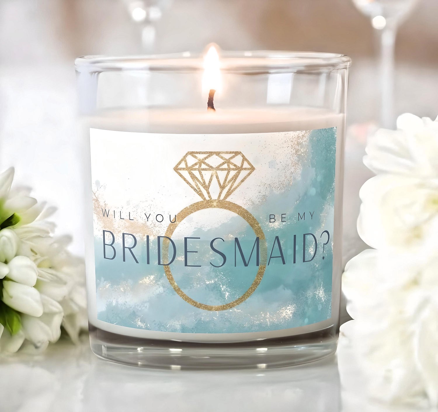 Bridesmaid Proposal Lotion Candle - Charleston Soy Works