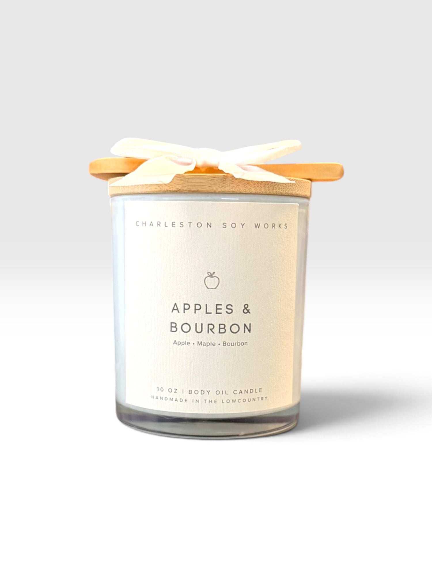 Apples & Bourbon 10 oz Body Oil Candle
