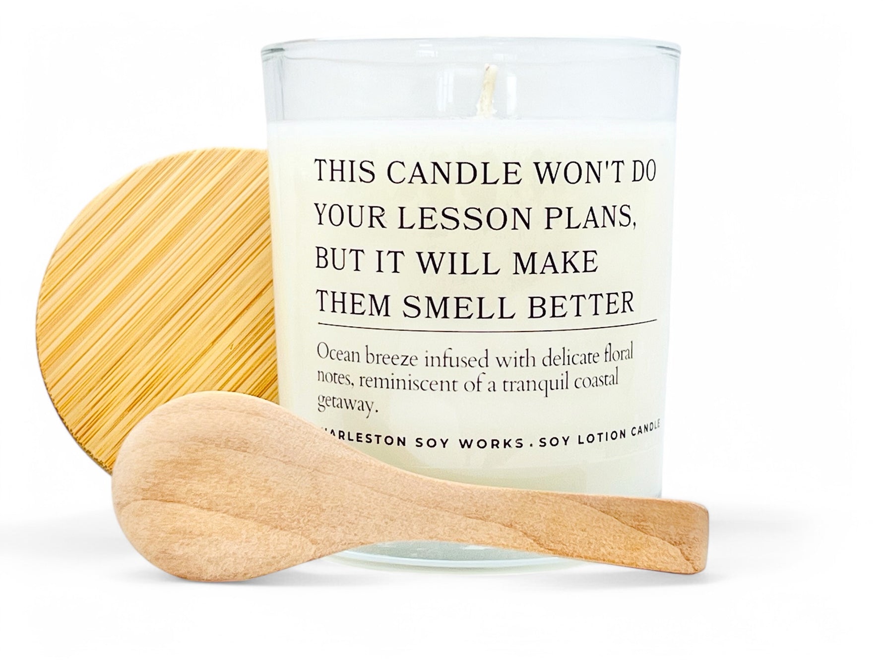 Teachers Lotion Candle - Charleston Soy Works
