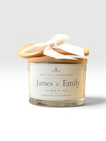 Personalized 4 oz Candle Favors - Charleston Soy Works
