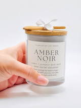 Amber Noir Lotion Candle - Charleston Soy Works