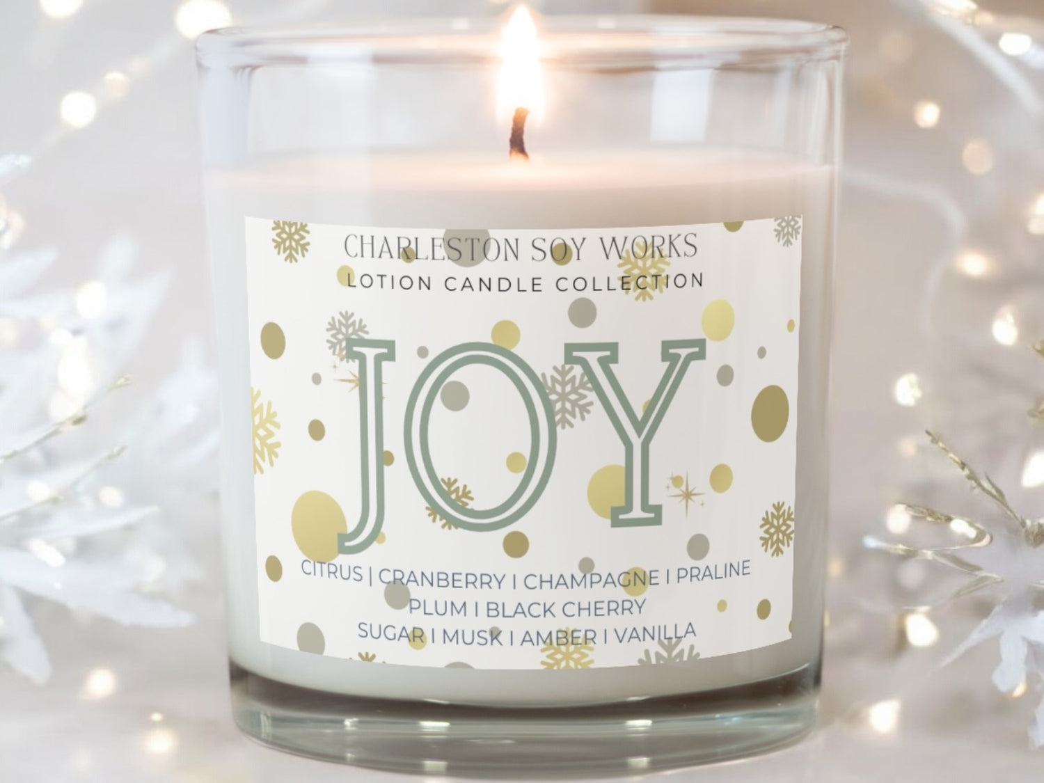 Joy Lotion Candle - Charleston Soy Works