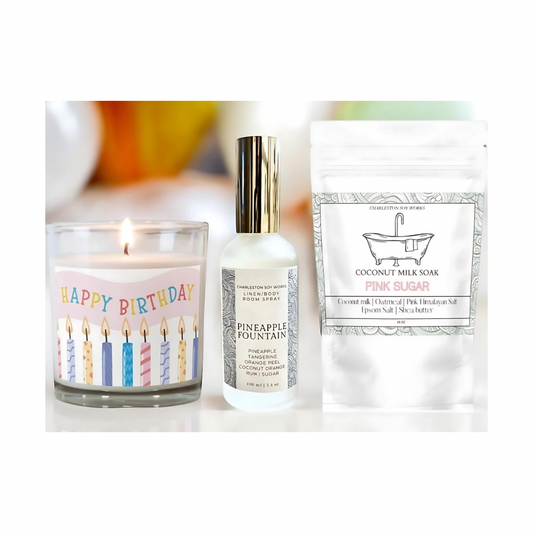 Happy Birthday Lotion Candle Bundle