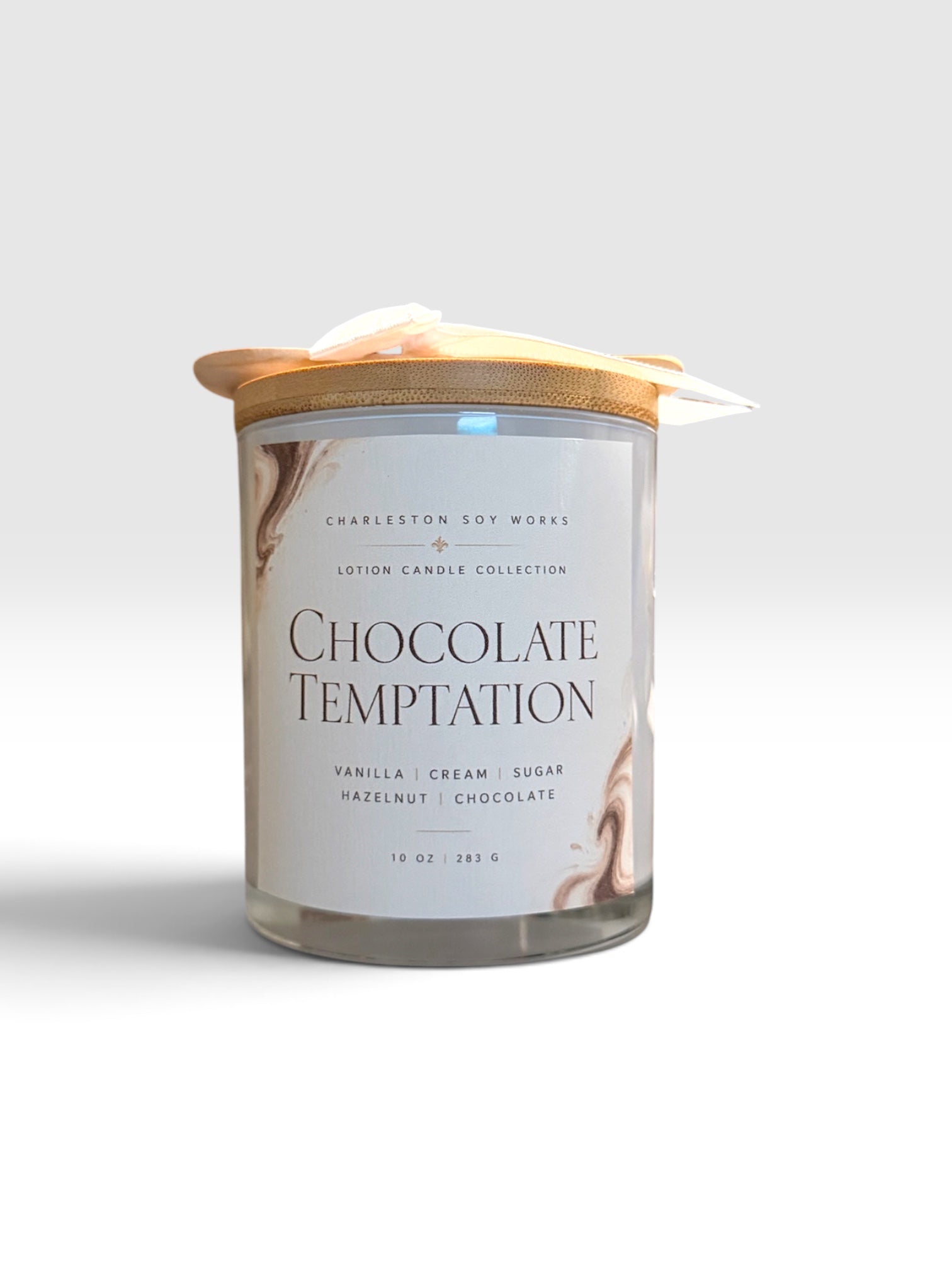 Chocolate Temptation Lotion Candles - Charleston Soy Works