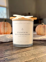 Pumpkin Buttercream 10 oz Body Oil Candle - Charleston Soy Works