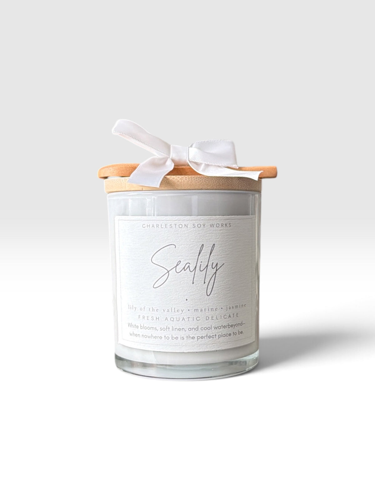 Sea Lily Body Oil Candle - Charleston Soy Works