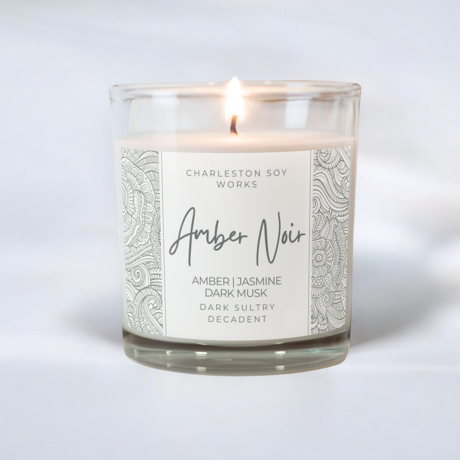 Amber Noir Lotion Candle