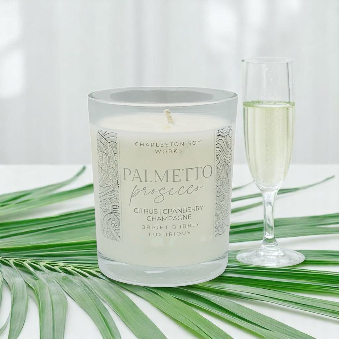 Palmetto Prosecco Lotion Candle - Charleston Soy Works