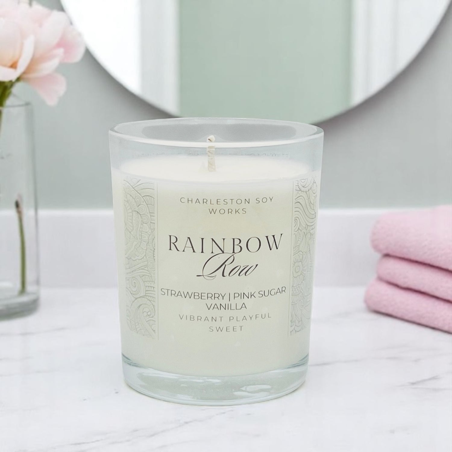 Rainbow Row Lotion Candle - Charleston Soy Works