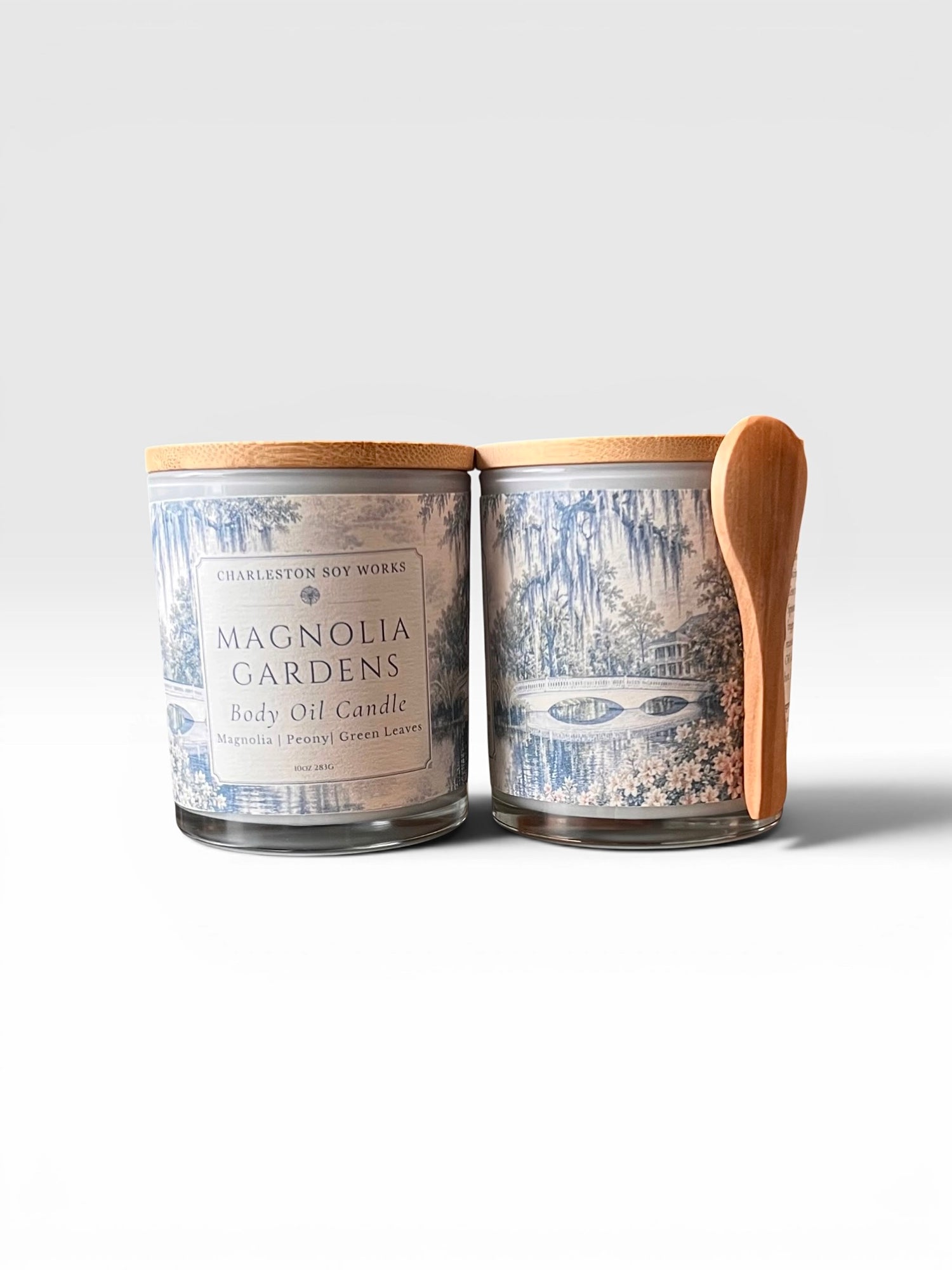 Magnolia Gardens Massage Candle Body Oil — 10 oz