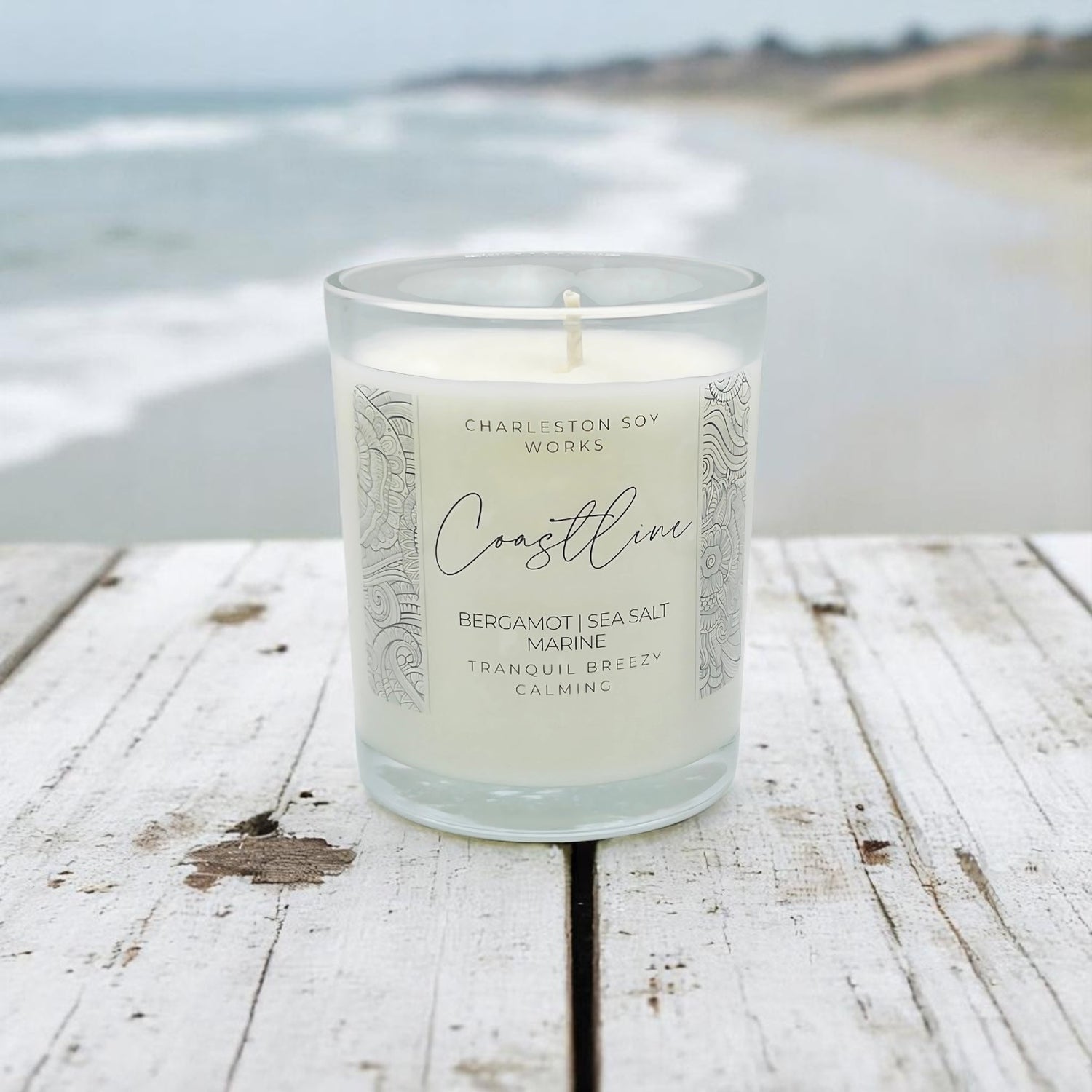 Coastline Lotion Candle - Charleston Soy Works
