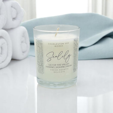 Sea Lily Lotion Candle - Charleston Soy Works