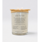 Light Me When You Want Me - Charleston Soy Works
