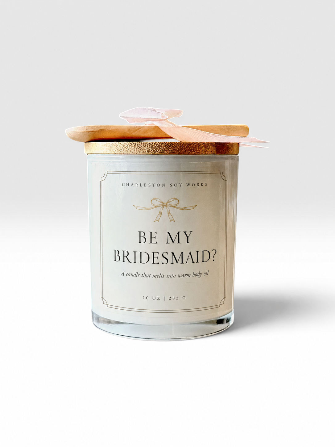 Bridesmaid Proposal Lotion Candle - Charleston Soy Works