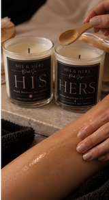 His & Hers Body Oil Candle - Charleston Soy Works